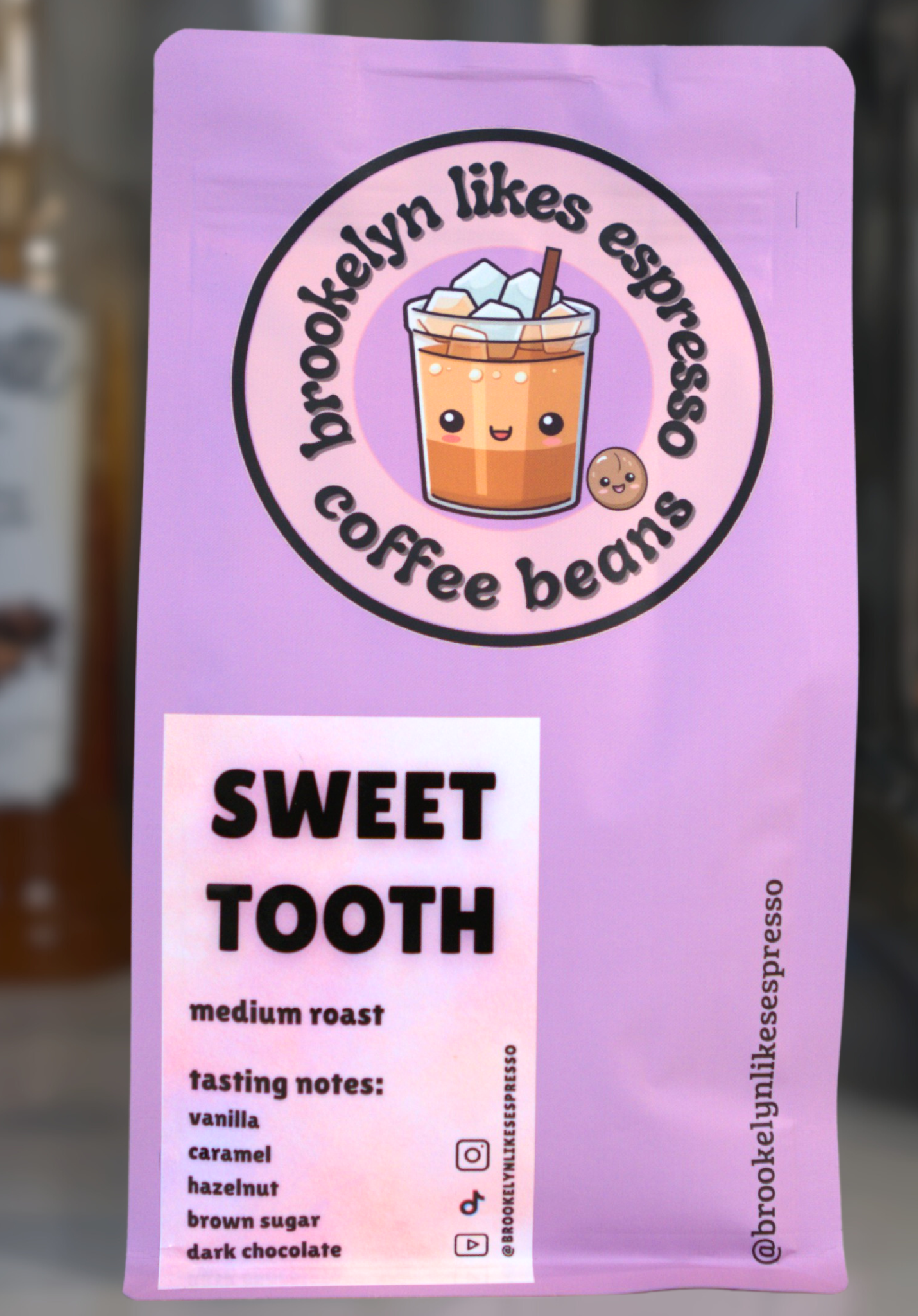 SWEET TOOTH (Freshly Roasted Coffee Beans, Medium Roast, 12OZ)