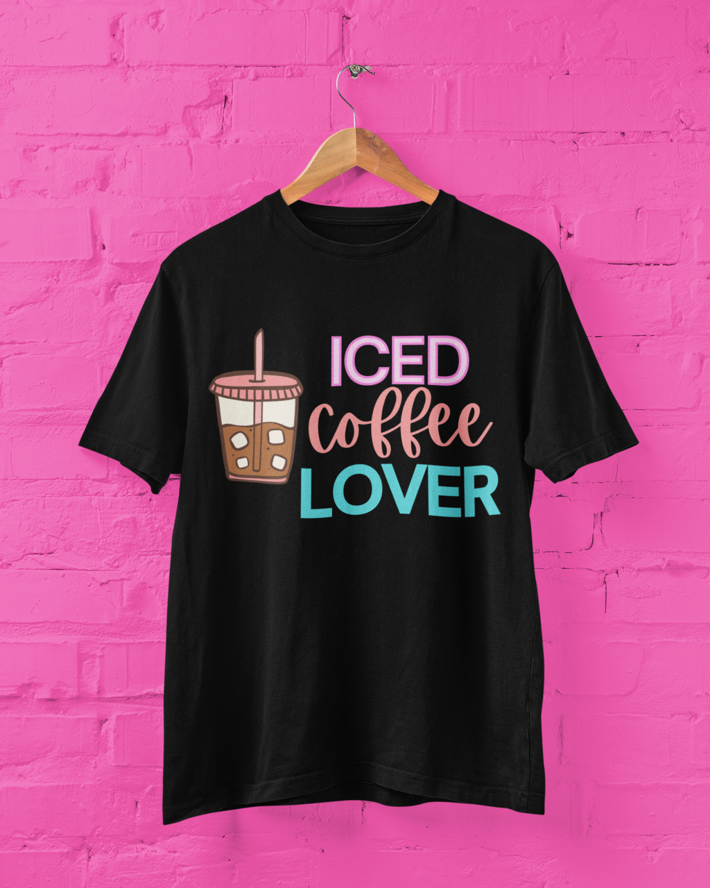 Iced Coffee Lover Bella Canvas Tee
