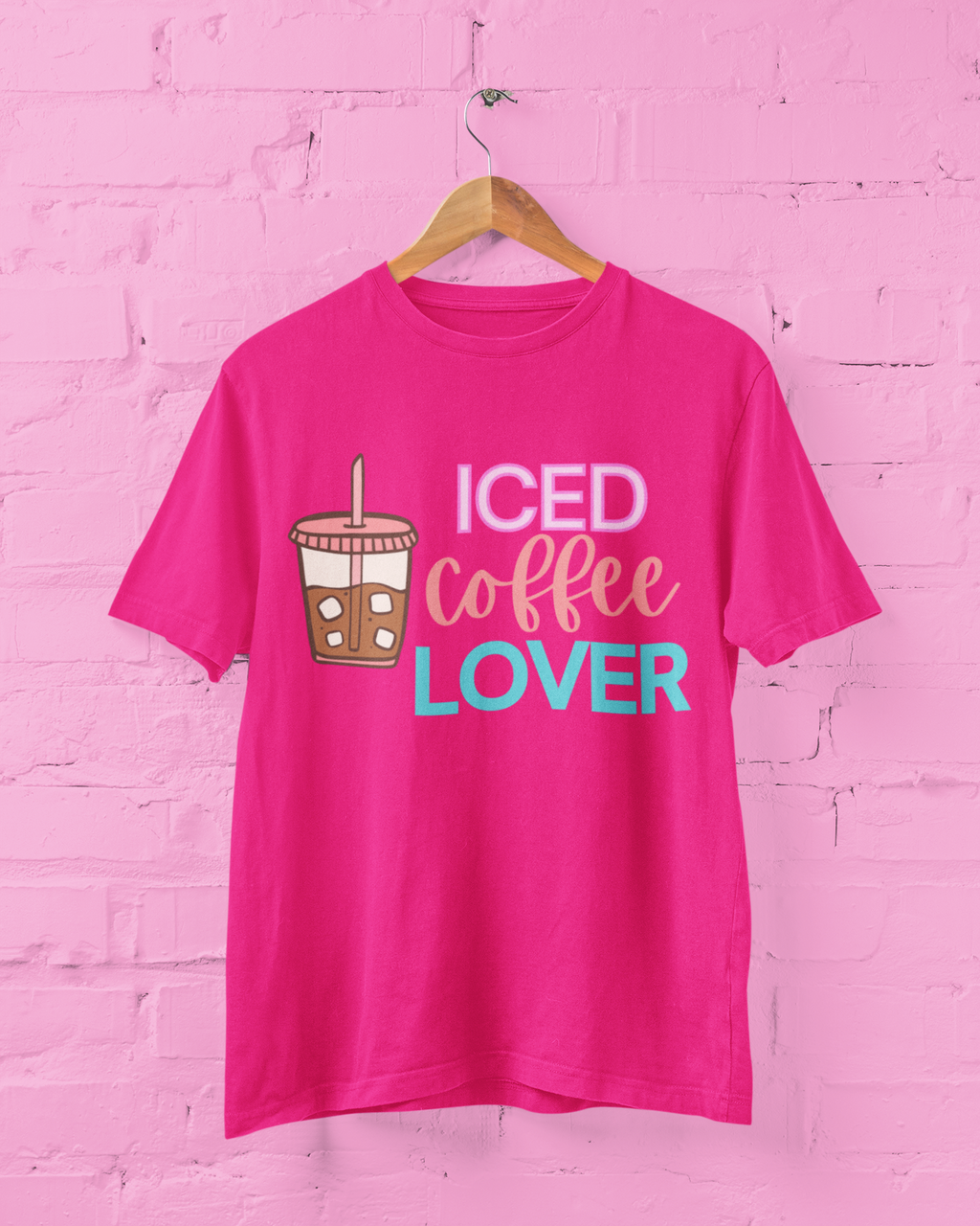 Iced Coffee Lover Bella Canvas Tee