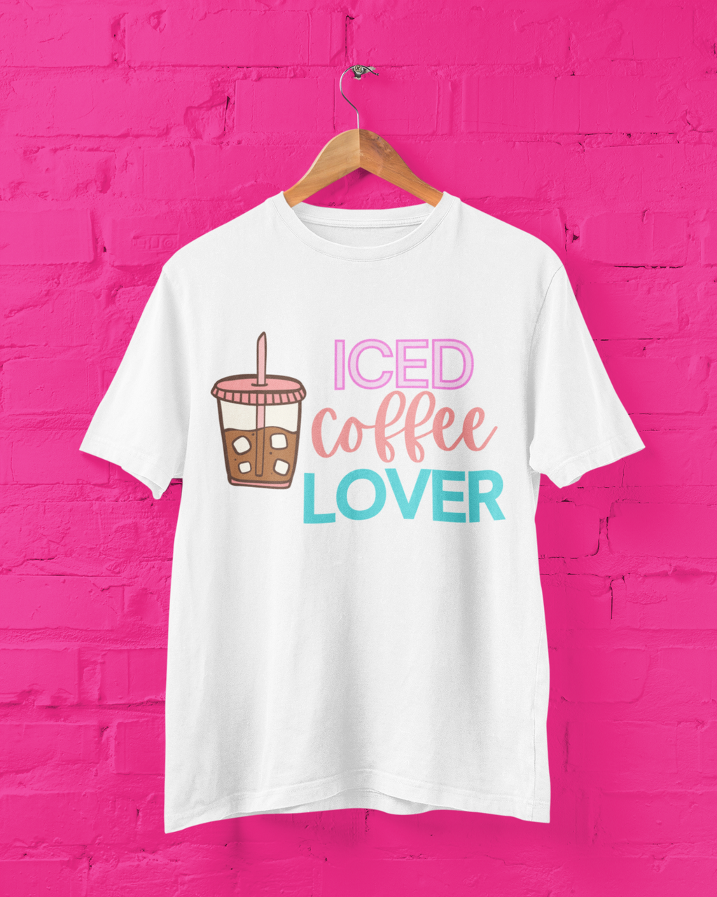 Iced Coffee Lover Bella Canvas Tee
